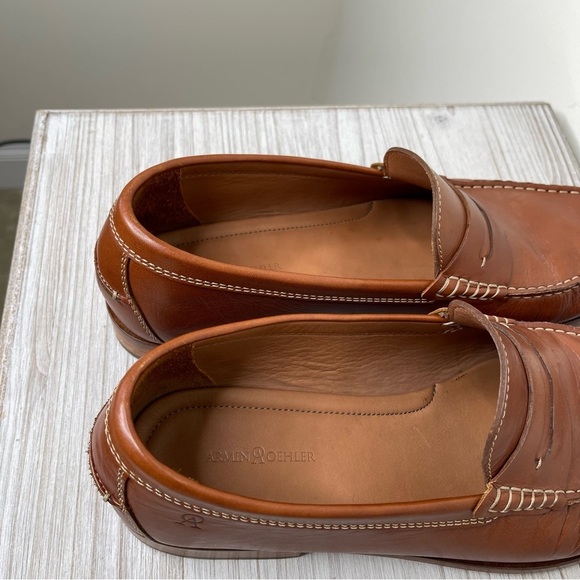 ARMIN OEHLER Men’s Leather Loafer luxury - Picture 8 of 11